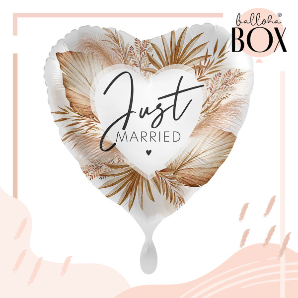 Balloha Geschenkbox DIY Boho Dream Just Married XL
