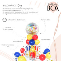 Vorschau: Balloha Geschenkbox DIY Hurra Schulkind XL