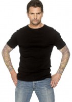 Armstulpen Mit Fake Tattoos