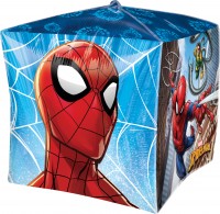 Cubez Folienballon Spider-Man 38cm
