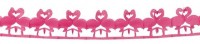 Papier Girlande Küssende Flamingos 2,5m