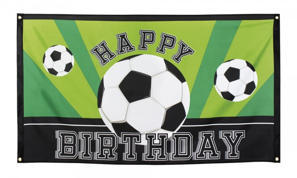 Fußball Fan Polyester Banner 1,5m x 90cm