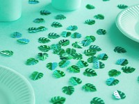 Grüne Monstera Blätter Streudeko 15g