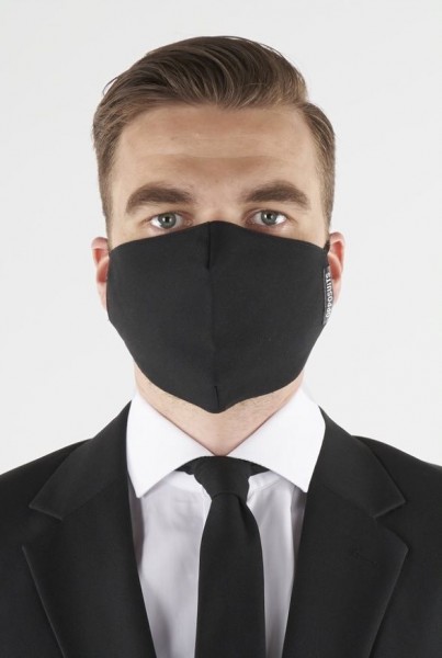 OppoSuits Black Knight Mund Nasen Maske
