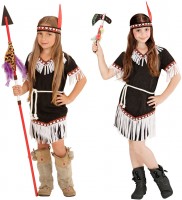 Kleines Tanaiana Indianerin Fransenkleid