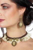 2-teiliges Steampunk Schmuckset Amelie