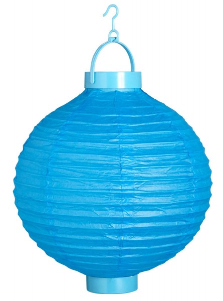 Blå LED-lykta 30cm 2