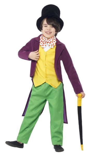 Willy Wonka Kostüm für Kinder