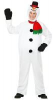 Vorschau: Fröhlicher Schneemann Kostüm für Erwachsene