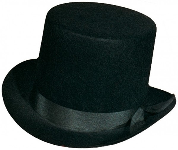 Schwarzer Schicker Zylinder