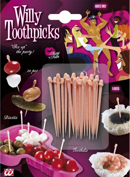 Zahnstocher Penisform Willy