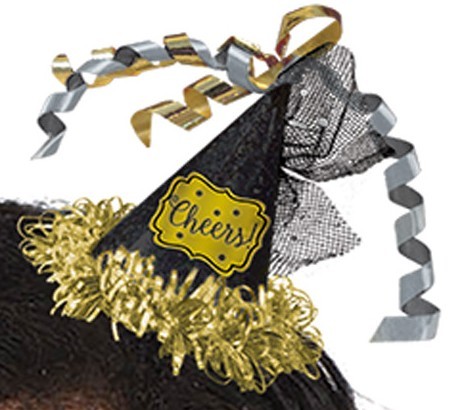 Partyhütchen Cheers 7,6 x 8,2cm