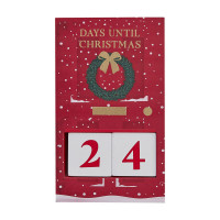 Holz Weihnachts-Countdown Kalender