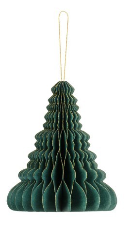 Edler Tannenbaum Wabenball Hänger 15cm
