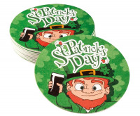 10 Happy St. Patricks Day Untersetzer