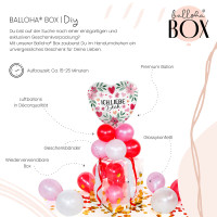 Vorschau: Balloha Geschenkbox DIY Rosy Romance XL