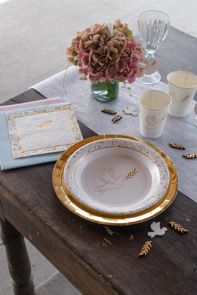 10 Blessed Communion Pappteller 22,5cm 3