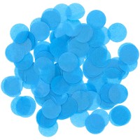 Vorschau: Ballon 3er Set schwarz mit blauem Konfetti 41cm