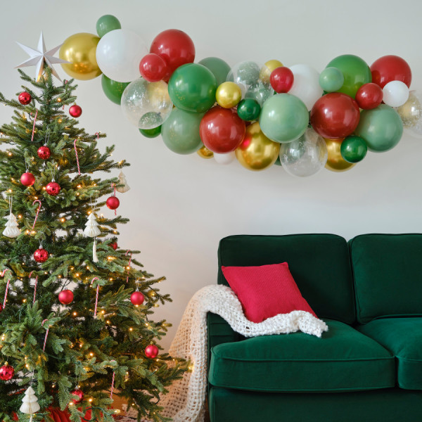 Eco Land of Christmas Ballongirlande