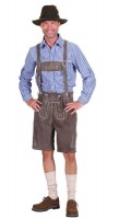 Graue Trachten Lederhose Hansi