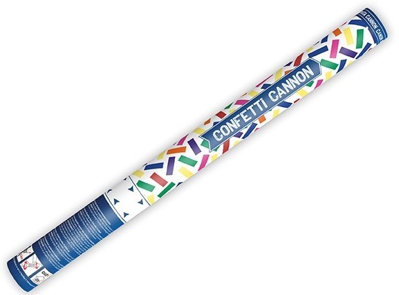 Bunte Karneval Konfetti Kanone 60cm
