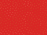 Rotes Sternchen Geschenkpapier 2m x 70cm