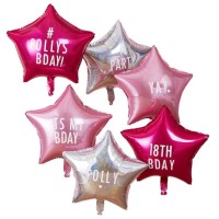 Personalisierbares Birthday Ballon Bouquet 46cm