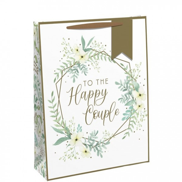 Botanical Wedding Geschenktüte 27cm