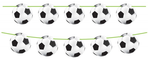 Fußball Champions Girlande 10m