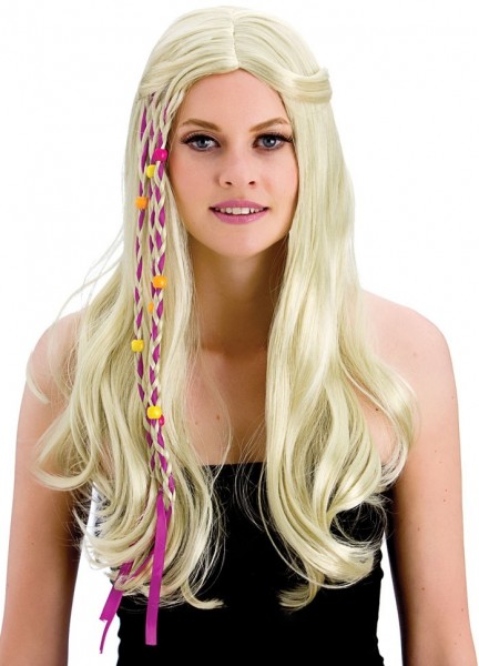 Blonde Heaven Hippie Perücke