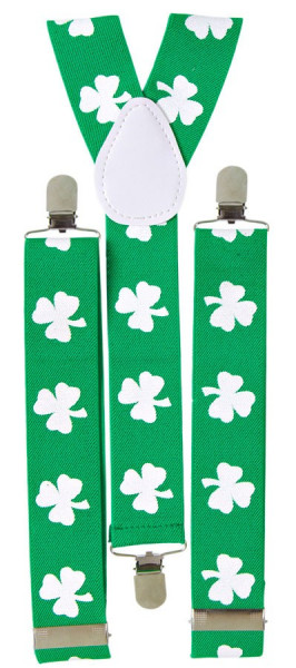 St Patricks Kleeblatt Hosenträger