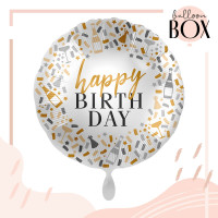 Balloha Geschenkbox DIY Hello Happy Birthday XL