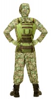 Vorschau: Militär Soldat Lucas Kinderkostüm