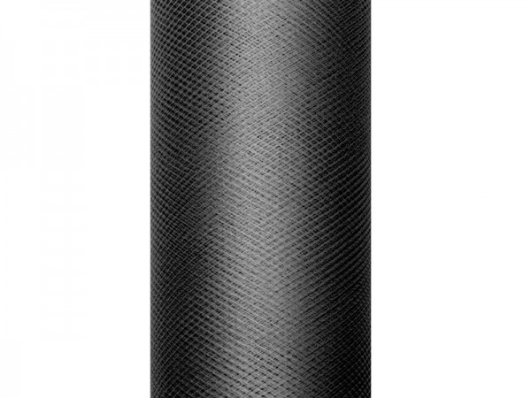 Tüll Stoff Luna schwarz 9m x 50cm