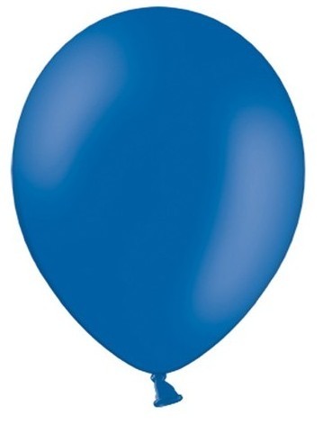 10 Partystar Luftballons königsblau 27cm