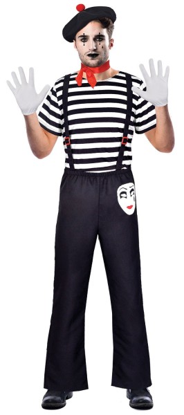 Monsieur Mime Herrenkostüm