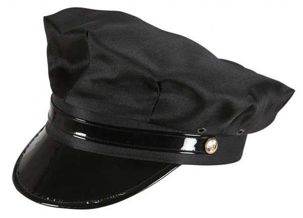 Svart chaufförsmössa 3