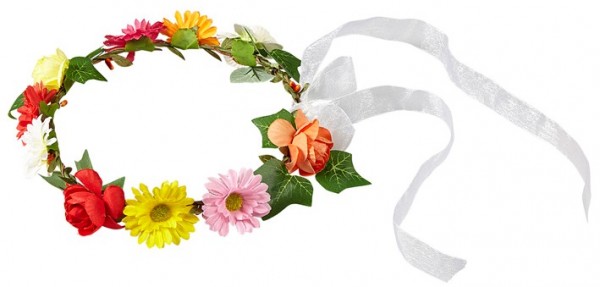 Flower Power Hippie Haarband 2