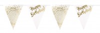 Golden Glamour Wimpelkette 6m