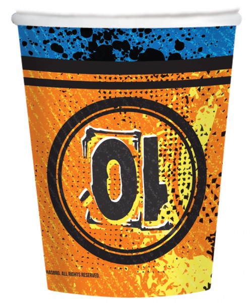 8 Becher Nerf Have a Blast 250ml 2