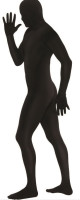 Morphsuit Mit Bauchtasche Schwarz