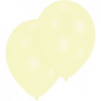 10 Vanille Luftballons Basel 27,5cm