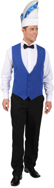 Blaue Kellner Weste
