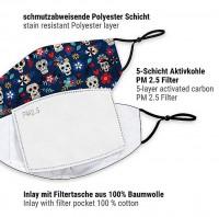 Vorschau: Mund Nasen Maske Tag der Toten
