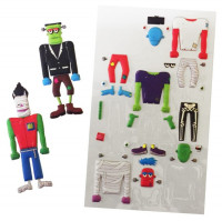 Build your Monster Halloween Sticker-Set