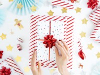 Vorschau: Geschenkpapier Flitter bunt 70 x 200cm