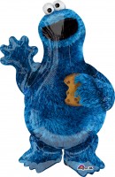 Folienballon Sesamstraße Krümelmonster Figur