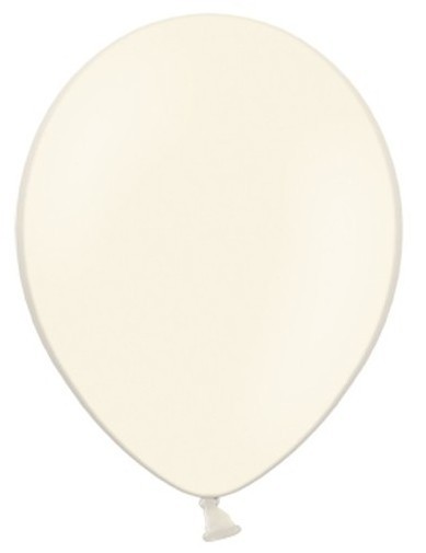 10 Partystar Luftballons creme 30cm