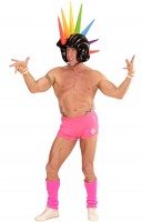 Vorschau: Aufblasbarer Punk Helm Mit Spikes 90 cm