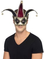 Venezianische Harlekin Maske